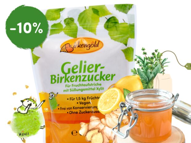 Gelier-Birkenzucker -10%