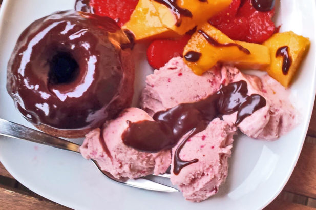 Rezept Veganer Schokokuchen zuckerfrei