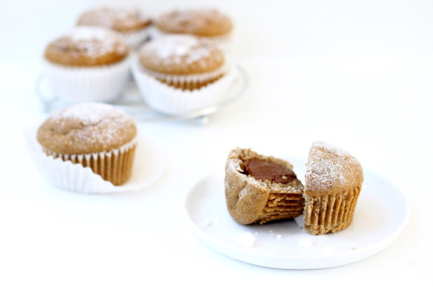 Schokomuffins, Zimtmuffins, Zimtkuchen, ohne Zucker