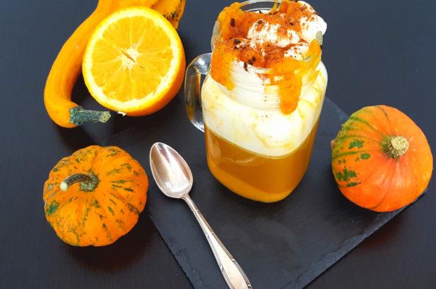 Rezept Pumpkin Spice Latte vegan