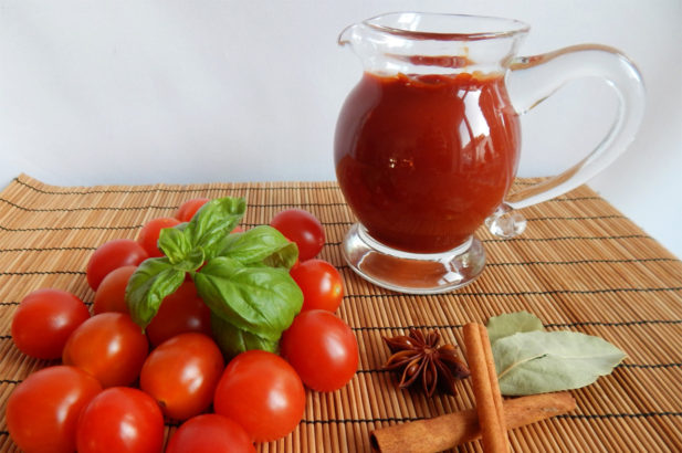 Rezept Würziges Tomatenketchup mit Birkenzucker