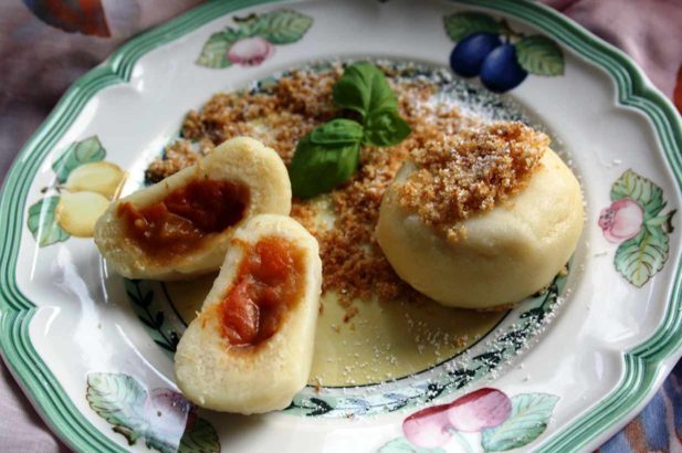 Rezept Dinkel Marillenknödel mit Xylit