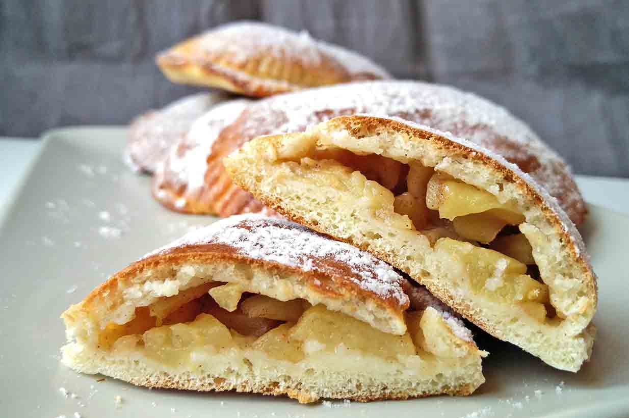 Apfeltaschen zuckerfrei - Birkengold