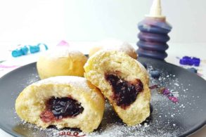 Rezept Krapfen Heidelbeere Frucht Fasching
