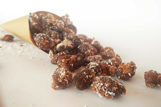 Gebrannte Mandeln zuckerfrei, Mandeln mit Xylit, DIY Gebrannte Mandeln