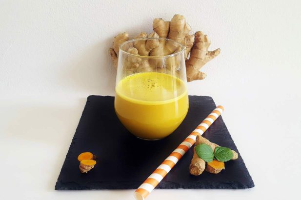 Rezept Goldene Milch Kurkuma Drink mit Xylit vegan