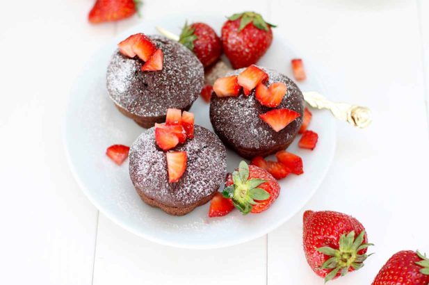 Rezept Schokolade Kuchen klein ohne Zucker diy