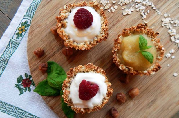 Rezept Muesli Cup Cakes Muffins zum Mitnehmen fettfrei