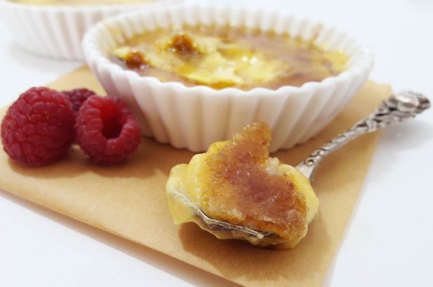 Flambierte Crème brûlée, Crème brûlée zucekrfrei, Klassische Crème brûlée