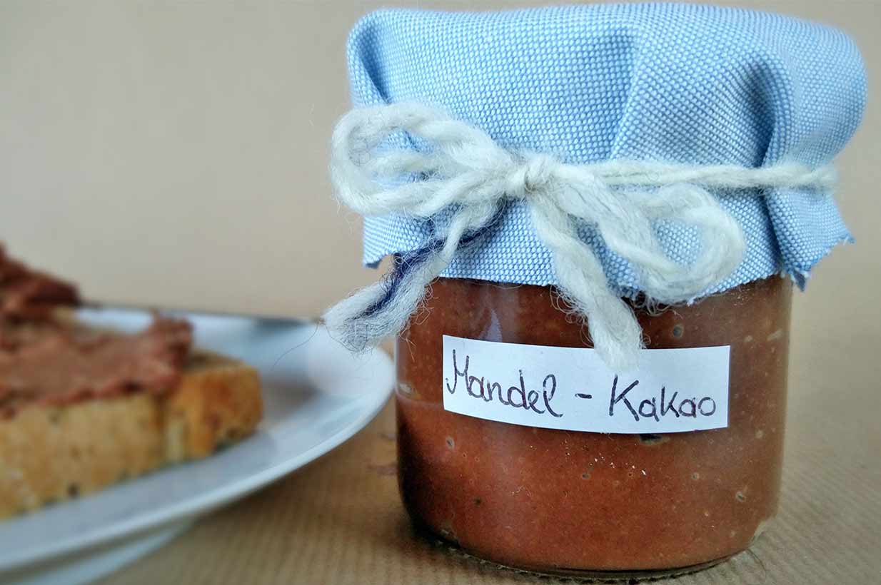 Mandel-Kakao-Aufstrich vegan - Birkengold