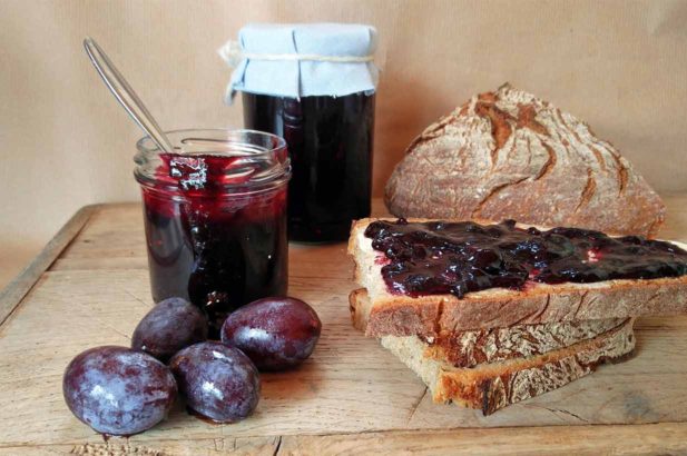 Zwetschgenmarmelade, Holundermarmelade, Zuckerfreie Marmelade, Marmelade mit Xylit