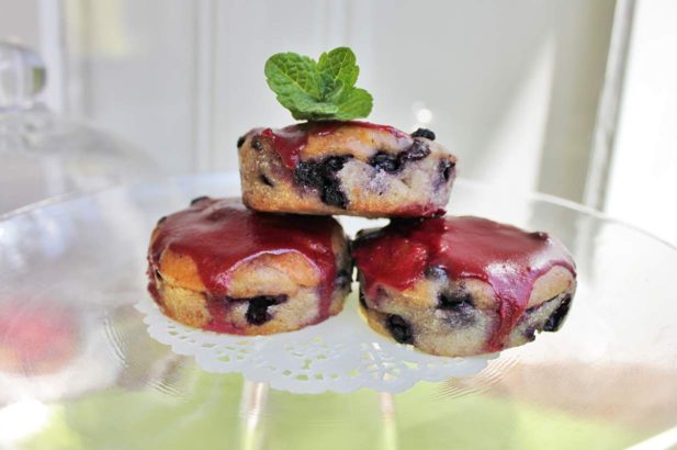 Beerenmuffins, Heidelbeerkuchen, Vegane Muffins, Fruchtmuffins, zuckerfrei, ohne Zucker, Heidelbeertörtchen