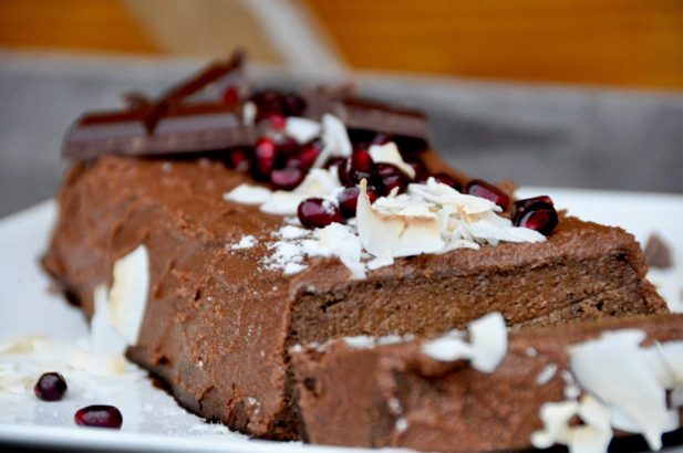 Gesunder Kuchen, ohne Zucker, zuckerfrei, eiweißreich, Kuchen mit Zucchini, Backen Zucchini, Gemüsekuchen,