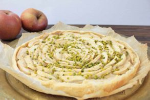 Französische Apfeltarte, Apfelkuchen, Apfeltorte, Obsttarte, zuckerfrei, ohne Zucker