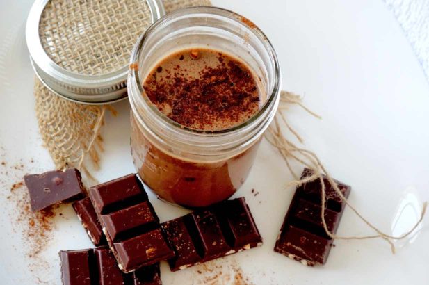 Hot Chocolate, Heiße Schokolade, Trinkschokolade, Vegane Schokolade, zuckerfrei, ohne Zucker