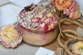 Erdnussdessert, Erdnusscreme, Chiapudding, Erdnussmus, zuckerfrei, ohne Zucker
