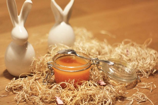 Exotische Marmelade, Osteraufstrich, Osterfruchtaufstrich, Karottenmarmelade, Ananasmarmelade, Apfelmarmelade, zuckerfrei, ohne Zucker