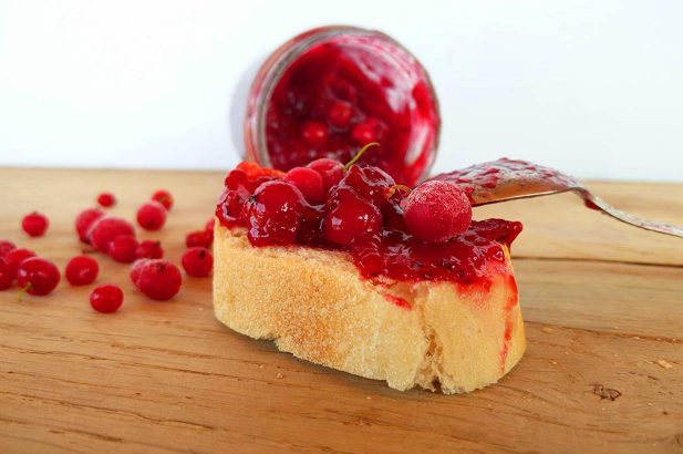 Ribisel Fruchtaufstrich, Marmelade mit Ribisel