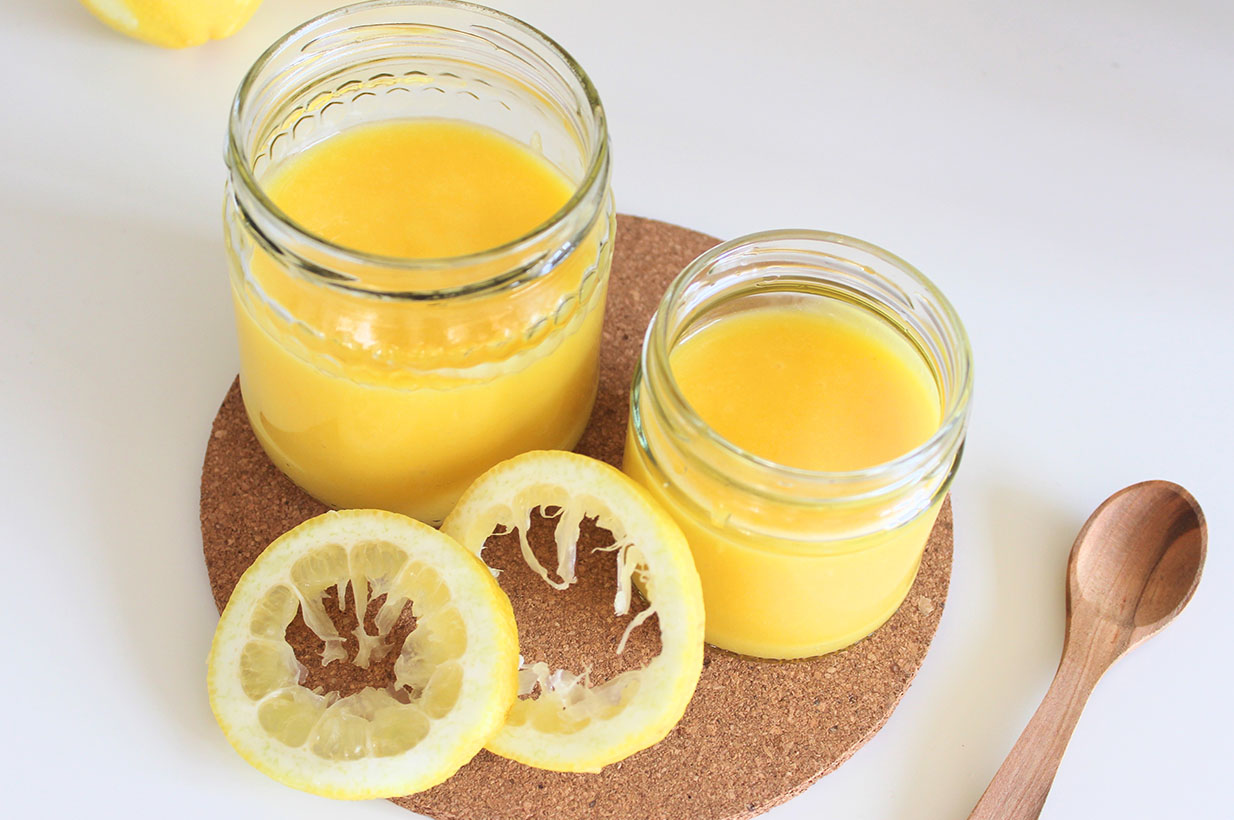 Lemon Curd Zitronencreme zuckerfrei - Birkengold