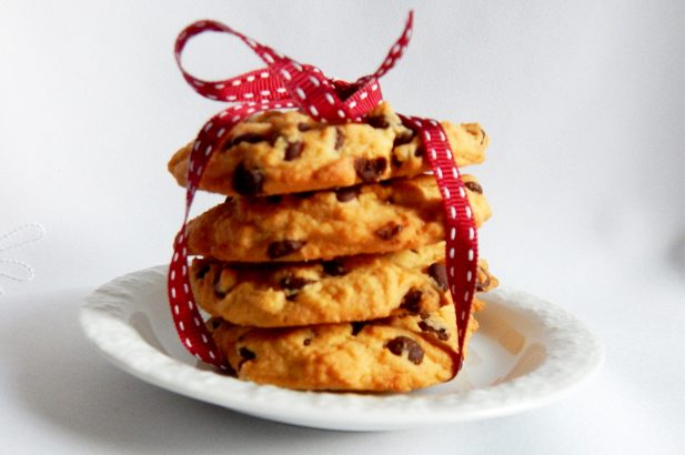 amerikanische Cookies, Chocolate Cookies, amerikanische Schokokekse