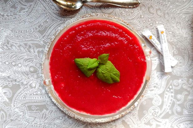 Himbeer Dessert, Himbeer Süßspeise, Himbeer Schichtdessert
