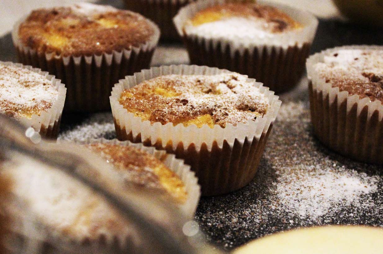 Apfel Zimt Muffins weizenfrei - Birkengold