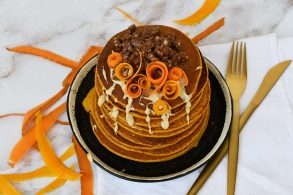 Kürbis Pancakes, Pumpkin Pancakes, Kürbis Pfannkuchen, Pfannkuchen mit Kürbis
