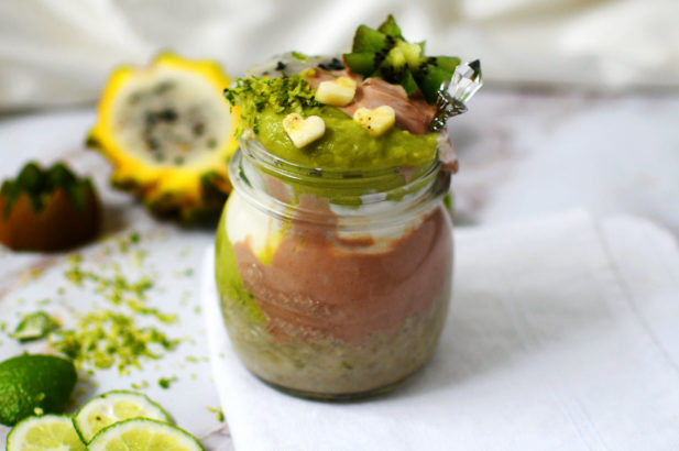 Avocado Schoko Dessert, Avocado Creme Dessert, Dessert mit Avocado und Kakao