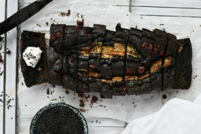 Aktivkohle Bananenbrot, Bananenbrot mit Aktivkohle