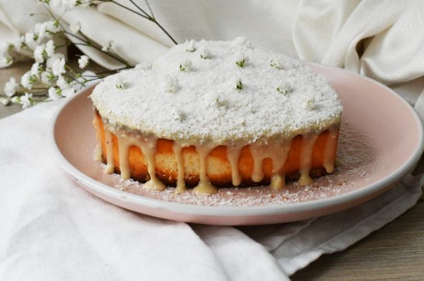 Kokos-Cheesecake, Cheesecake mit Kokos