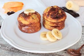 Kürbiskuchen mit Schokolade, Zuckerfreier Kokos-Schoko-Kürbiskuchen, Kürbiskuchen mit Schoko und Kokos