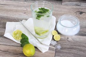 Mojito alkoholfrei, Mojito ohne Zucker, Mojito ohne Zuckerzusatz, Virgin Mojito, Virgin Mojito mit Birkenzucker