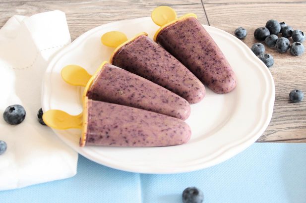 Heidelbeer Eis ohne Zucker, Heidelbeer Eis am Stiel ohne Zuckerzusatz, Stieleis mit Heidelbeeren vegan und ohne Zucker, Heidelbeer Eis am Stiel mit Xylit, Heidelbeer Eis am Stiel mit Birkenzucker