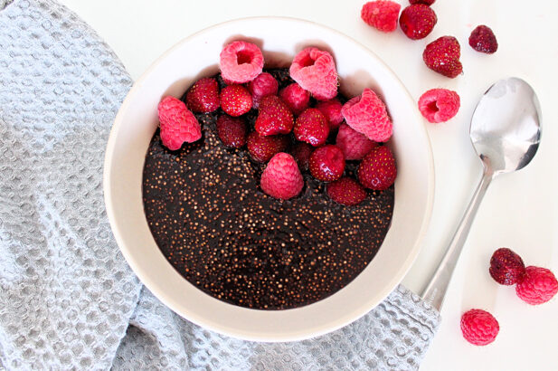quinoa porridge, schoko porridge, schoko porridge zuckerfrei, schoko porridge vegan